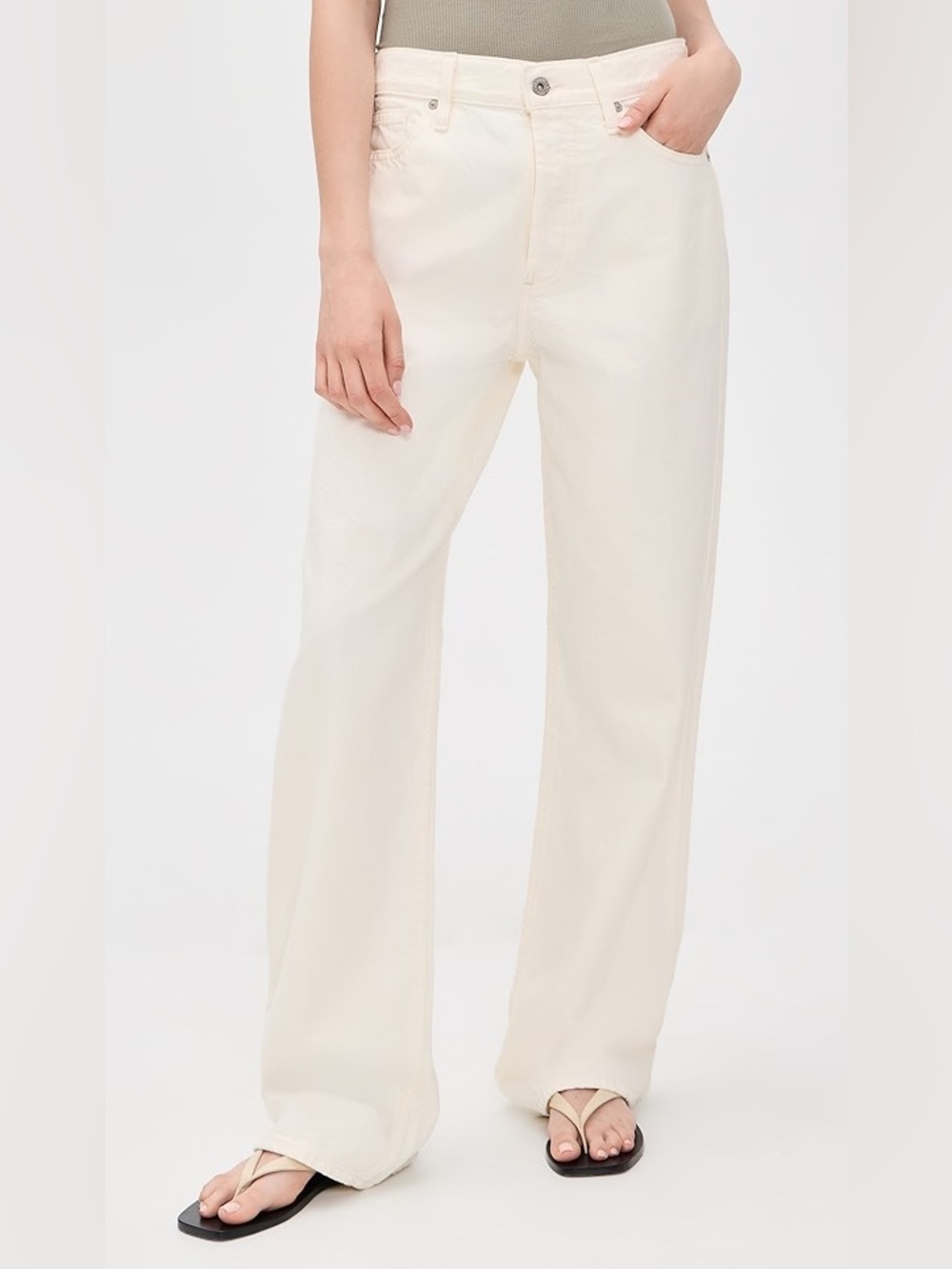 NWT Pistola Cassie High Rise Straight Jeans